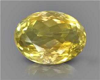 Yellow Citrine Natural Certified 7.44 CTS... ( 86343 ) (D)