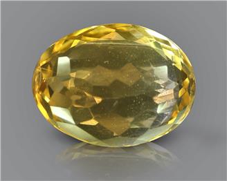 Yellow Citrine Natural Certified 5.67 CTS... ( 86417 ) (D)