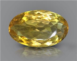 Yellow Citrine Natural Certified 6.14 CTS( 86423 ) (D)