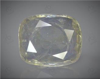 Natural Unheated & Untreated Certified Yellow Sapphire (Pokhraj) 6.12 carats -2299