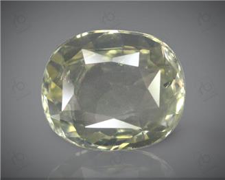 Natural Unheated & Untreated Certified Yellow Sapphire (Pokhraj) 6.50 CRT ( 2343 )