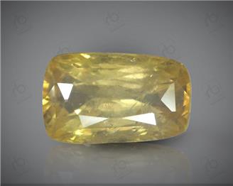 Natural Yellow Sapphire Certified  4.34CTS-12557