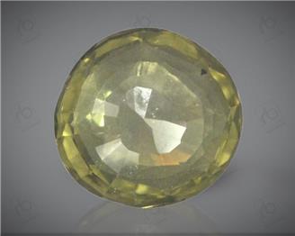 Natural Yellow Sapphire Certified  2.75 cts 75572
