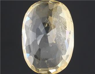 Natural Yellow Sapphire Certified (SK) 3.16CTS-123722