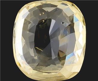 Natural Yellow Sapphire Certified (SK) 3.08CTS-123737