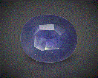 Natura Blue Sapphire (H&T) Certified 5.52CTS-94422