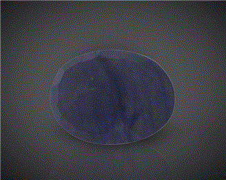 Natura Blue Sapphire (H&T) Certified 6.42CTS-94450