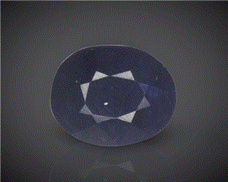 Natura Blue Sapphire (H&T) Certified 7.62CTS-94454