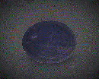 Natura Blue Sapphire (H&T) Certified 6.92CTS-94467