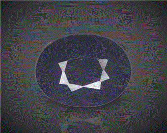 Natura Blue Sapphire (H&T) Certified 5.74CTS-94470