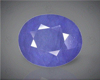 Natural Blue Sapphire Certified  3.25CTS-21683