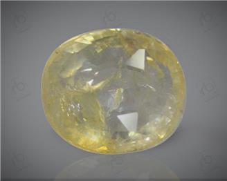 Natural Yellow  Sapphire Certified 3.58CTS-37064