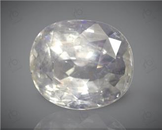 Natural White Sapphire (BAR) Certified 5.83 cts. ( 3360 )