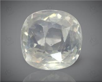 Natural Unheated & Untreated Certified White Sapphire  3.24 cts. ( 4430 )