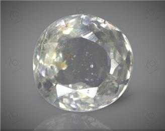 Natural White Sapphire Certified  3.92 CTS ( 92857 )