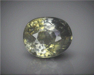 Natural Bi-Color Sapphire  Certified 3.91CTS-91801