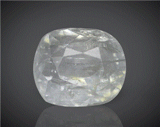 Natural White  Sapphire Certified 7.08CTS-91810