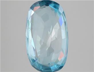 Natural Blue Zircon 4.39CTS-124221