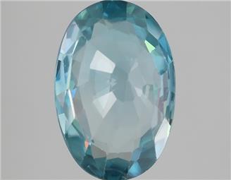 Natural Blue Zircon 3.95CTS-124219