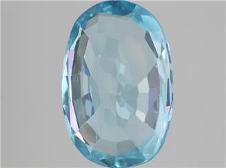 Natural Blue Zircon 4.22CTS-124208