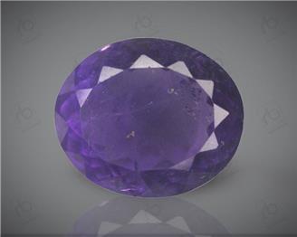 Natural Amethyst Certified  6.39CTS-56291