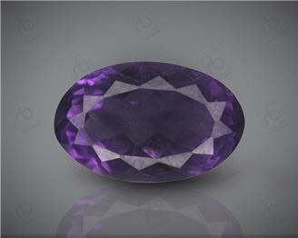 Natural Amethyst Certified  6.33CTS-56315