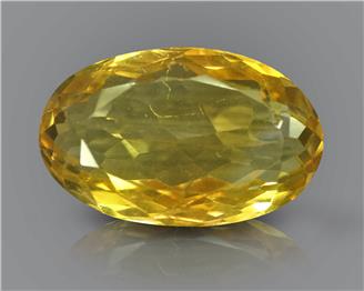 Yellow Citrine Natural Certified 6.41 CTS... ( 86424 ) (D)