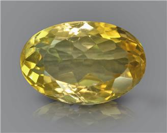 Yellow Citrine Natural Certified 5.82 CTS... ( 86439 ) (D)