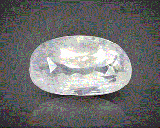 Unheated & Untreated White Sapphire Natural Certified 5.42 CRT ( 1604 )
