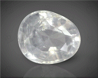 Natural White Sapphire Corundum 1.12CTS-20917