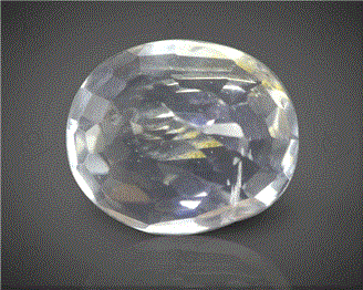 Natural White Sapphire Corundum 5.52CTS-20942