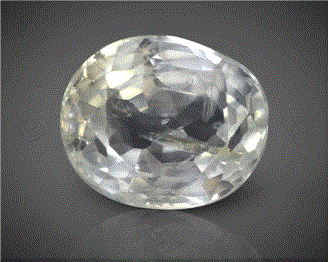 Natural White Sapphire Corundum 5.52CTS-20942