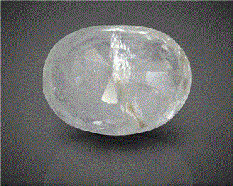 Natural Unheated & Untreated Certified White Sapphire  5.56 CTS. ( 61174 )