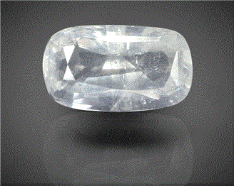 Natural Unheated & Untreated Certified White Sapphire 5.34 CTS. ( 63362 )