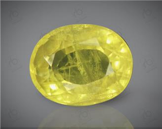 Natural Yellow  Sapphire Certified (AF)  3.66CTS-37471