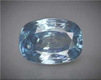 Natural Blue Zircon Certified 5.1CTS-104185