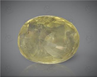 Natural Yellow  Sapphire Certified  5.27CTS-9068