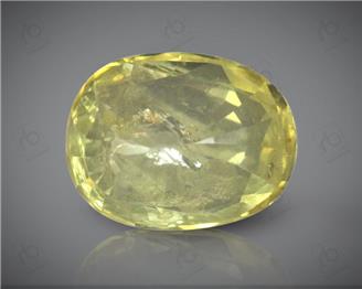 Natural Yellow  Sapphire Certified  3.66CTS-10446