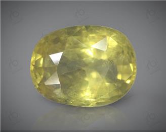 Natural Yellow  Sapphire Certified  3.66CTS-10446