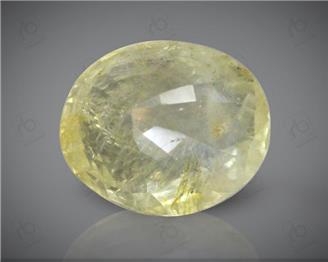 Natural Yellow  Sapphire Certified  3.54CTS-12589