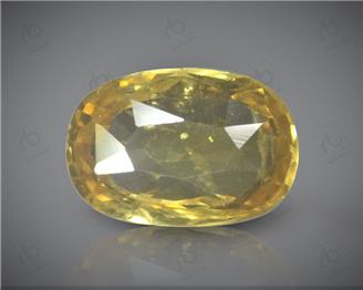 Natural, Heated and Treated  Yellow Sapphire / Pukhraj  3.20 cts. ( 67366 )