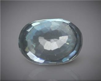 Natural Blue Zircon Certified 5.26CTS-104213