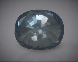 Natural Blue Zircon Certified 6.38CTS-104219