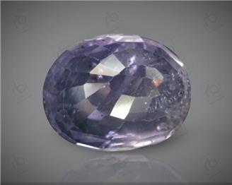 Natural Unheated & Untreated Certified Purple Sapphire  5.13 CTS (1084)