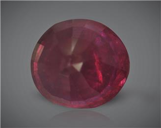 Natural Ruby (Manik) Heated Treated Certified 5.80 cts. ( 83181 )