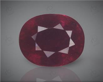 Natural Ruby H & T Certified   4.2CTS-45259