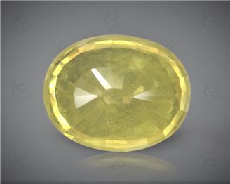 Yellow Sapphire Heated & Treated 4.31 carats (DIN 84687 )