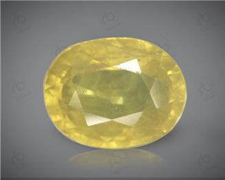 Yellow Sapphire Heated & Treated 4.31 carats (DIN 84687 )