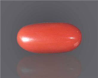 Natural Red Coral Certified  8.72 RTS - 52232
