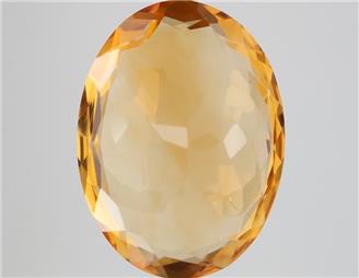 Natural Yellow Citrine Certified 6.63CTS-123093